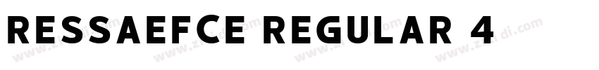 ressaEFCE Regular 4字体转换
